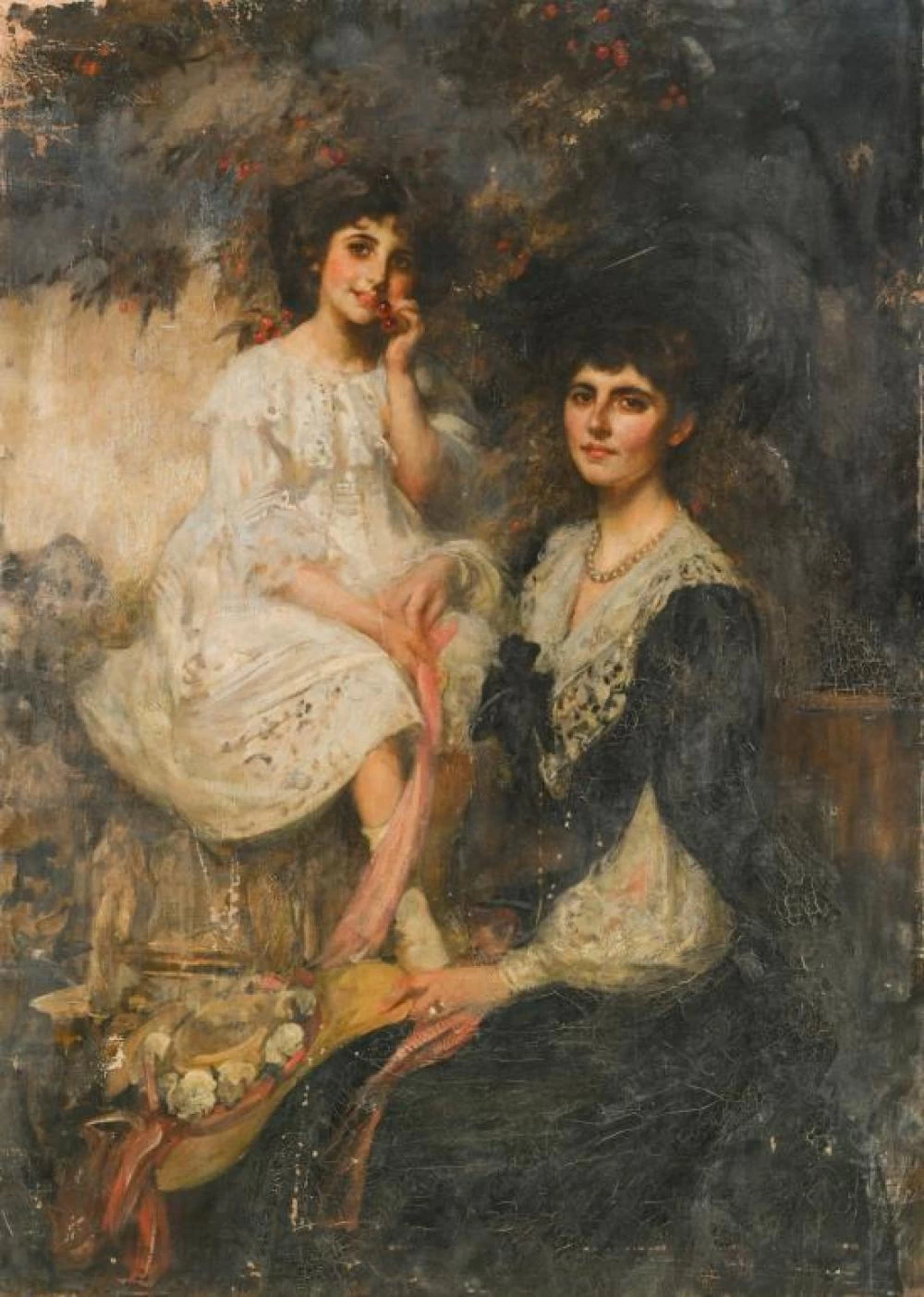 Ritratto di signora con sua figlia